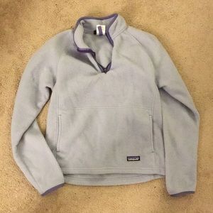 Light Blue Patagonia Fleece